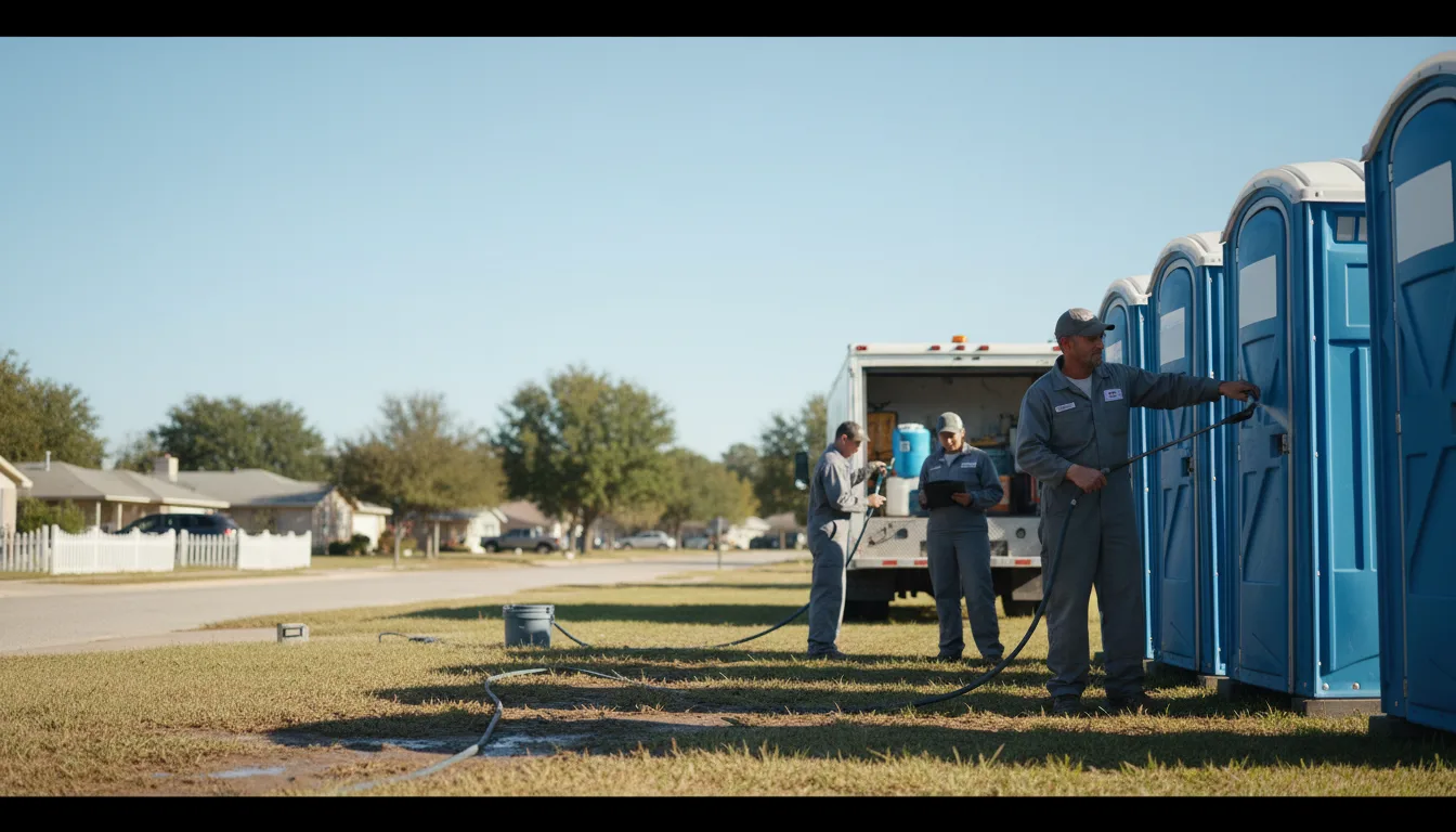 Long-Term Portable Toilet Rental in Woodburn, IN near me